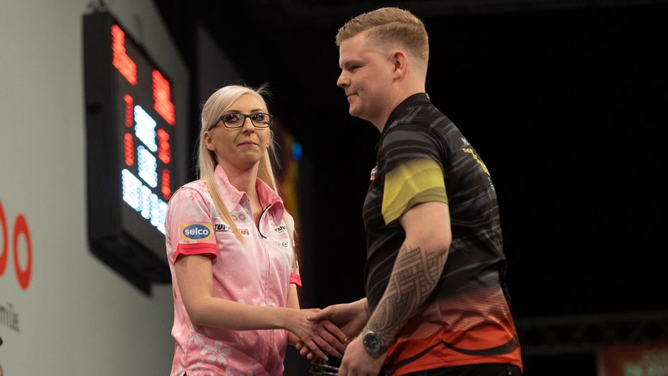 Fallon Sherrock (Picture: Lawrence Lustig/PDC)