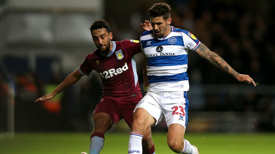 Pawel Wszolek in action against Aston Villa