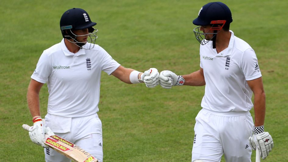 Joe Root and Alistair Cook.