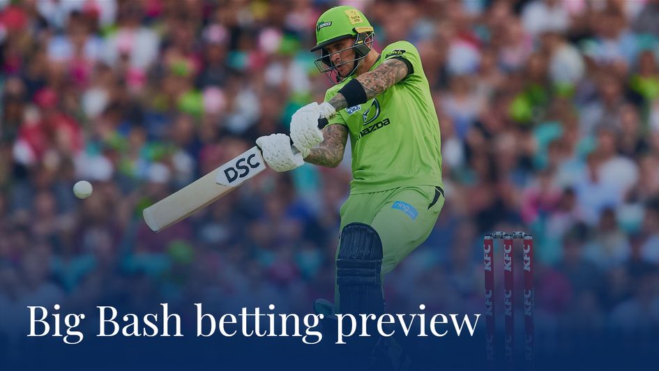 Alex Hales can star for the Sydney Thunder