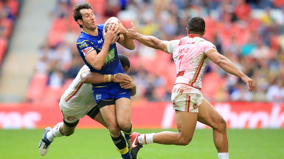 Stefan Ratchford in action during the 2018 Challenge Cup Final