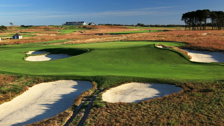 The seventh at Shinnecock