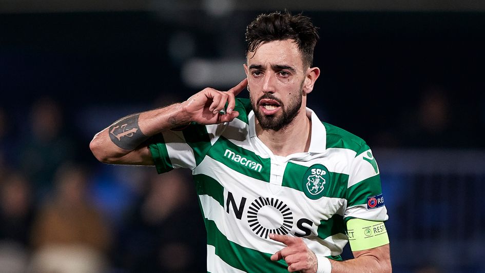 Sporting midfielder Bruno Fernandes