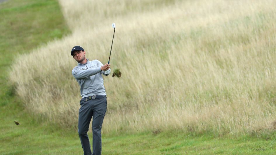 Laurie Canter in action at Celtic Manor last year