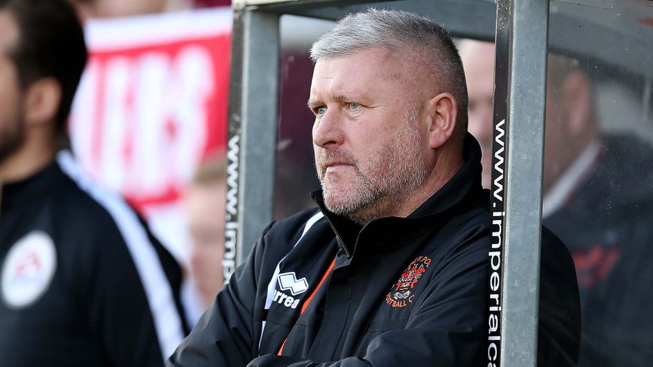 Blackpool boss Terry McPhillips