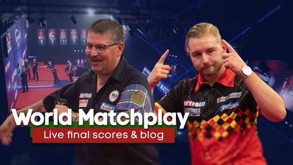 Follow live updates from the World Matchplay final