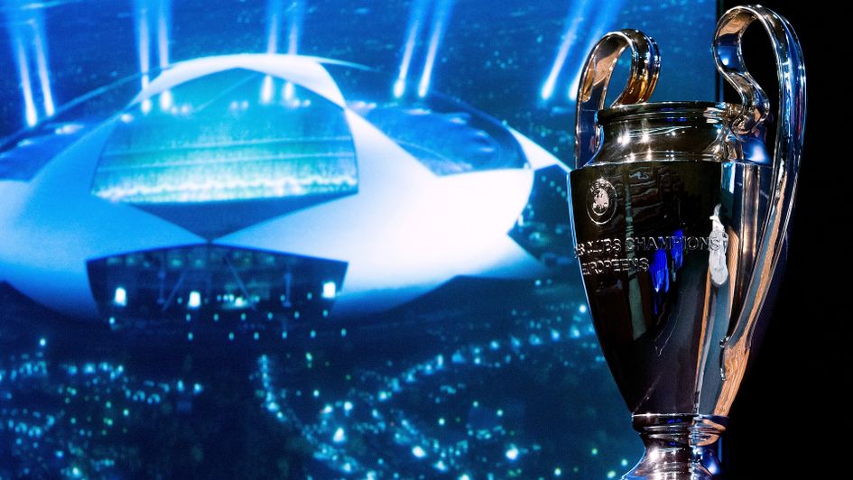 The Champions League trophy