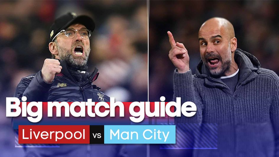 Our Premier League big match guide for Liverpool v Man City including features, videos, stats and predictions