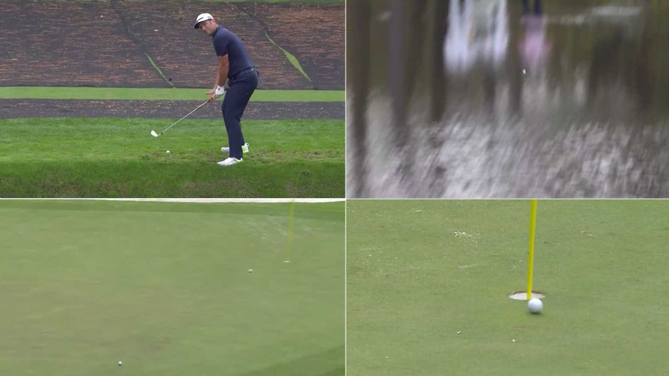 Scroll down to watch Jon Rahm's crazy shot in 2020