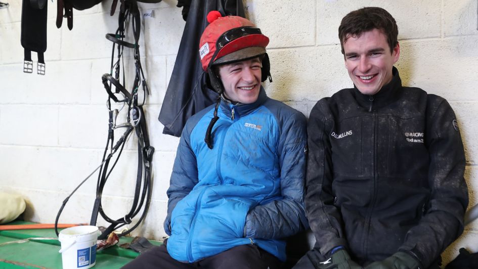Jockeys David and Danny Mullins
