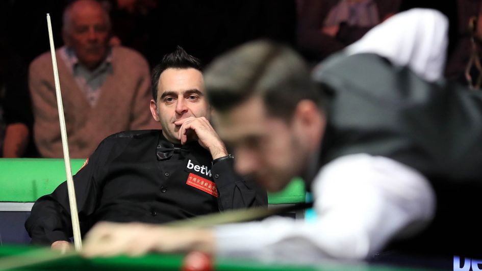 Ronnie O'Sullivan and Mark Selby