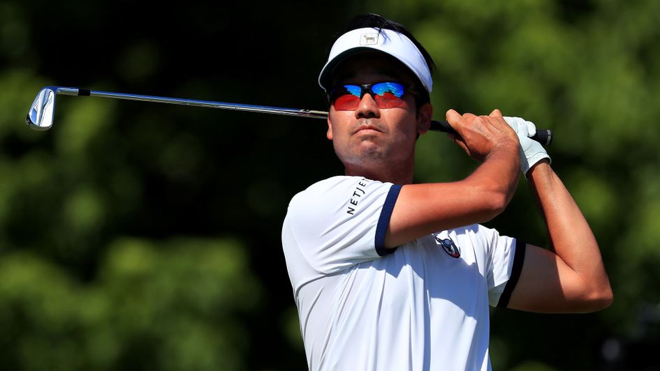 Kevin Na in action