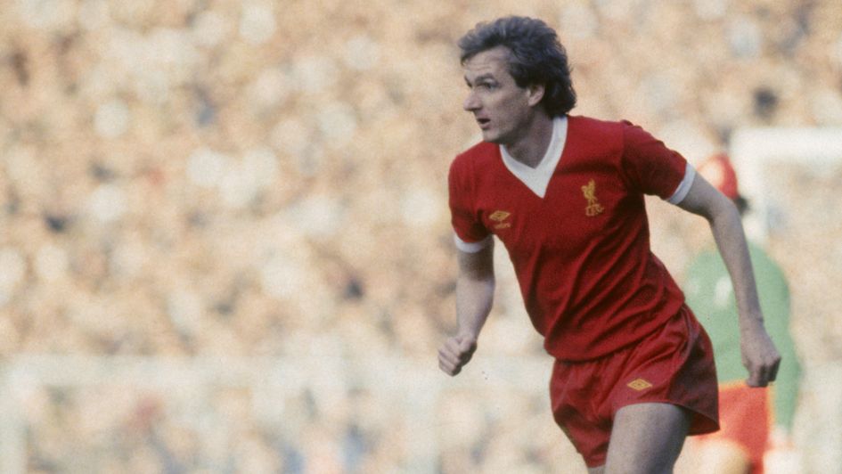 Phil Thompson in action for Liverpool