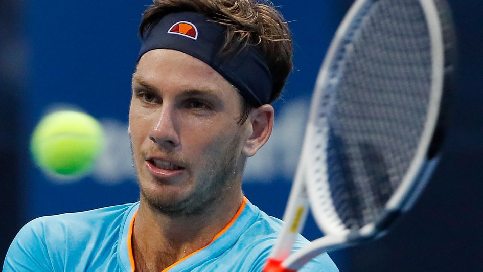 Cameron Norrie in action