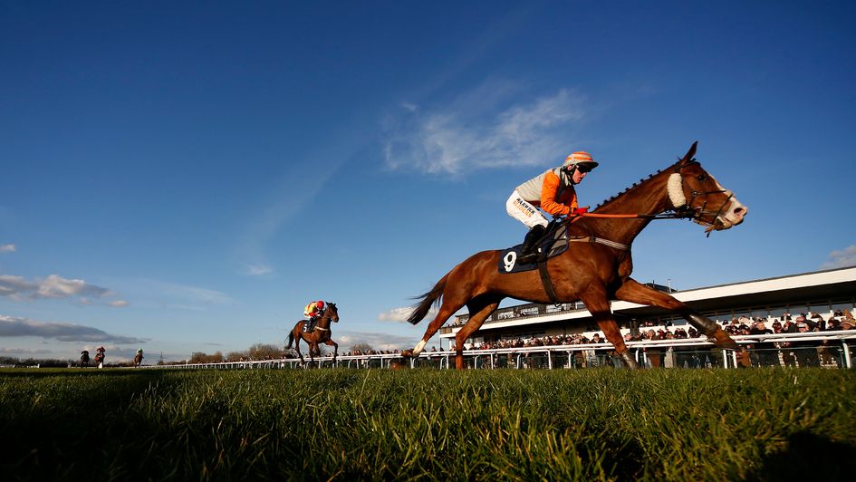 Blue skies at Huntingdon