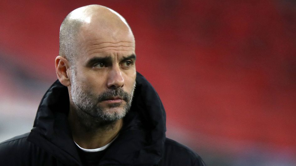 Manchester City boss Pep Guardiola