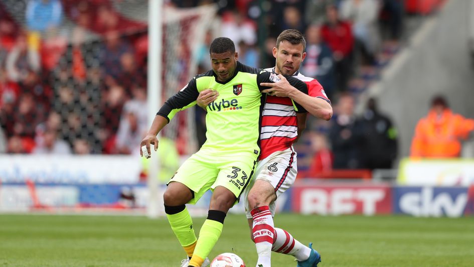 Reuben Reid (L) is Exeter's top scorer