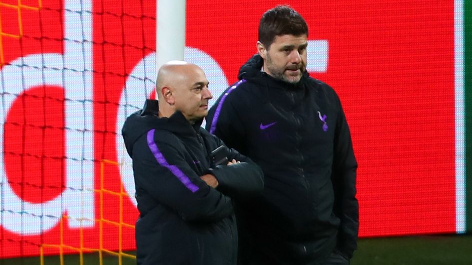 Daniel Levy (left) and Mauricio Pochettino