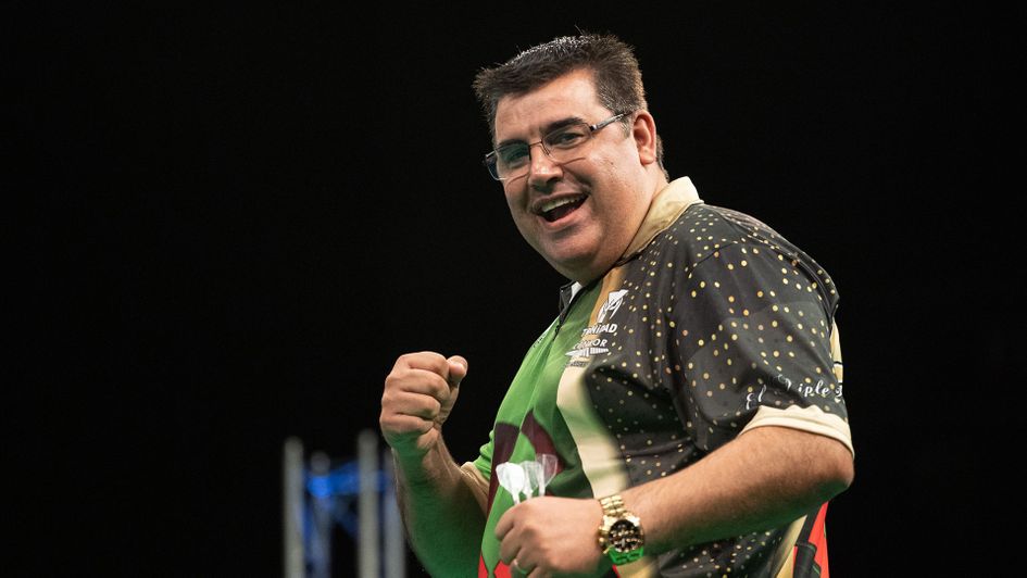 Jose De Sousa hit a nine-dart finish on his European Championship debut