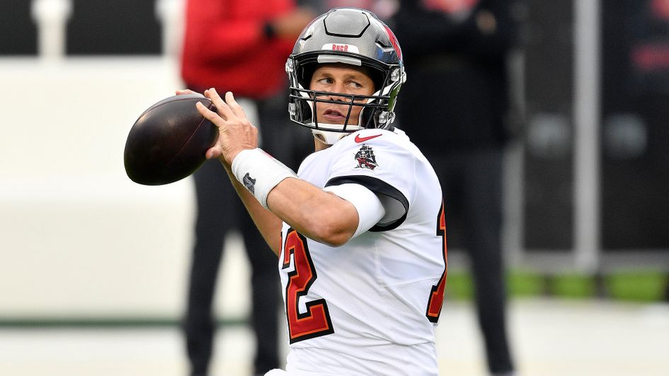 Tom Brady in action for the Tampa Bay Buccaneers