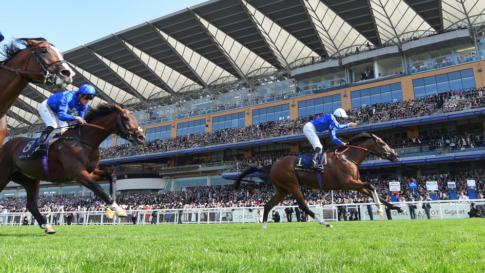 Barney Roy wins the St James's Palace