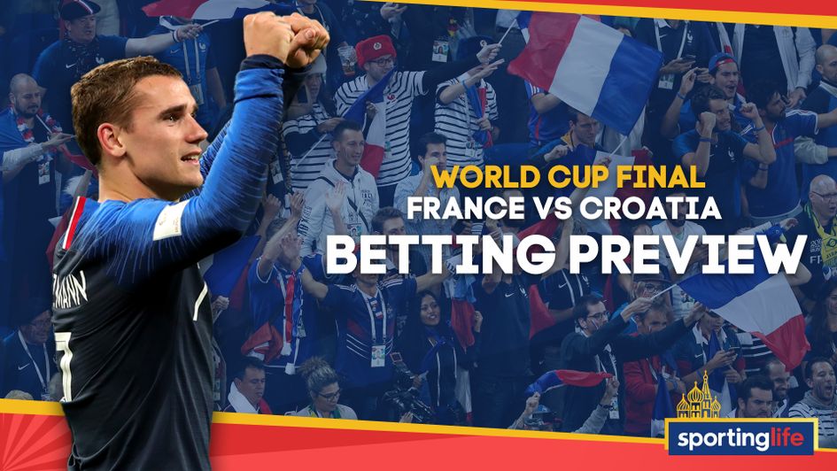 We have two best bets for the World Cup final
