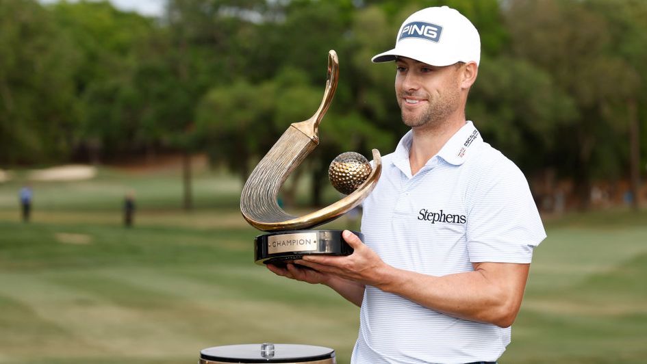 Taylor Moore held his nerve to win the Valspar Championship