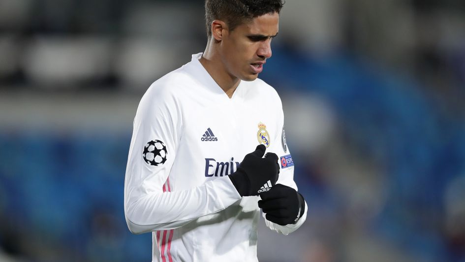 Rafael Varane against Atalanta