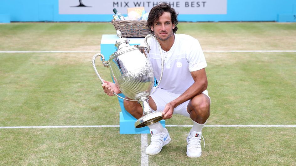 Feliciano Lopez at Queen's Club