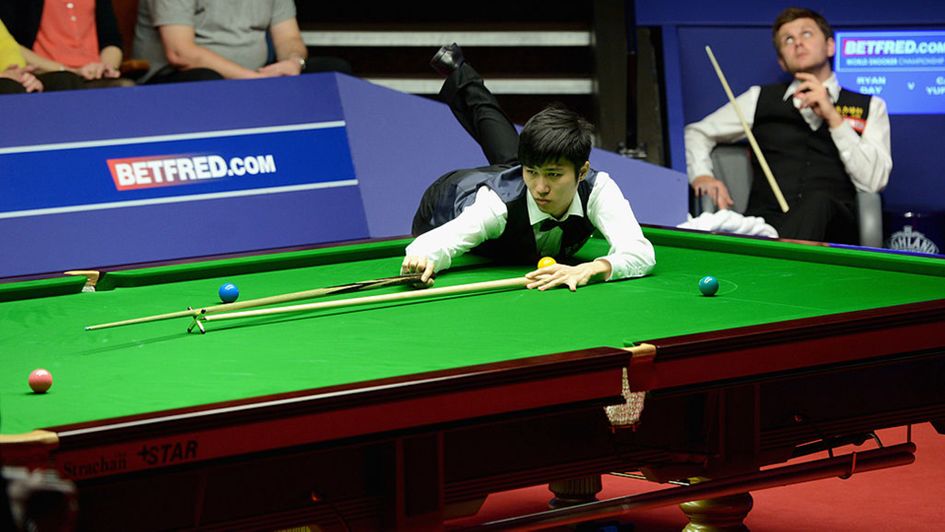 Cao Yupeng in action at the Crucible