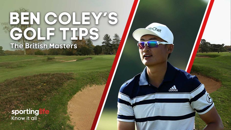 Check out all of Ben Coley's tips for this week's British Masters