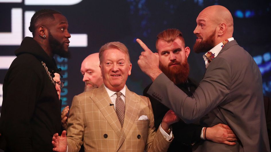 Deontay Wilder and Tyson Fury