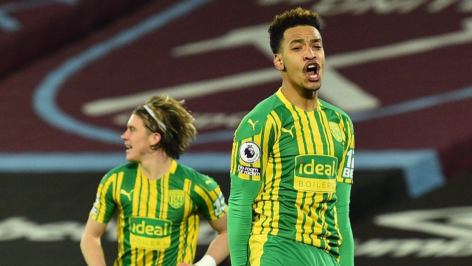 Matheus Pereira celebrates for West Brom