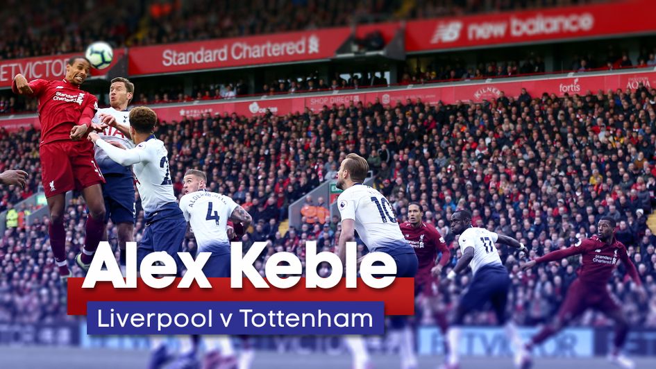 Alex Keble's tactical analysis for Liverpool v Tottenham at Anfield