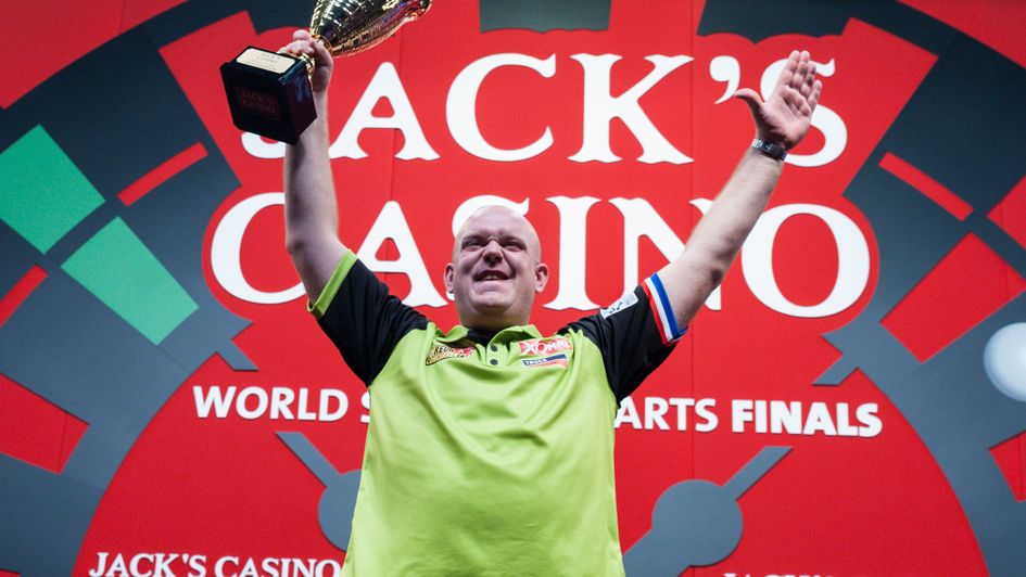 Michael van Gerwen won the World Series of Darts Finals (Picture: Kelly Deckers/PDC)