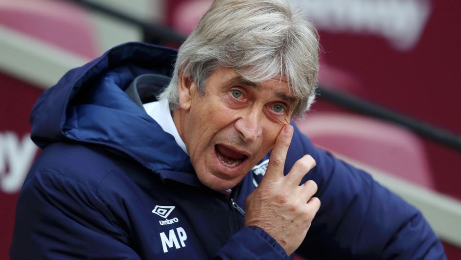 Manuel Pellegrini: Under growing pressure at West Ham