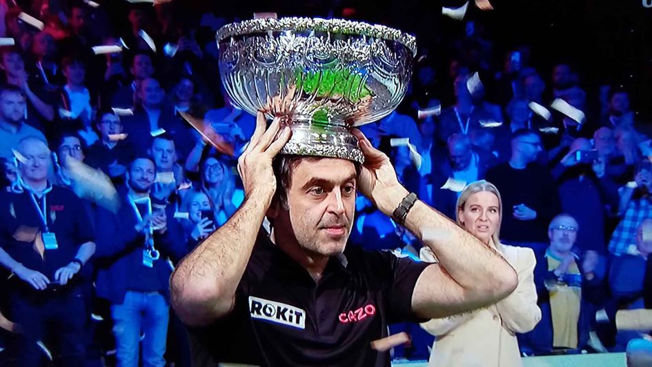 Ronnie O'Sullivan is the Champion of Champions