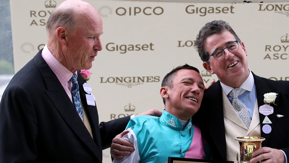 John Gosden and Frankie Dettori - more to celebrate