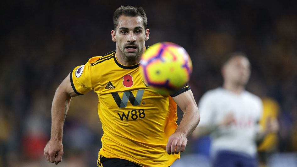 Jonny Otto is on loan at Wolves from Atletico Madrid