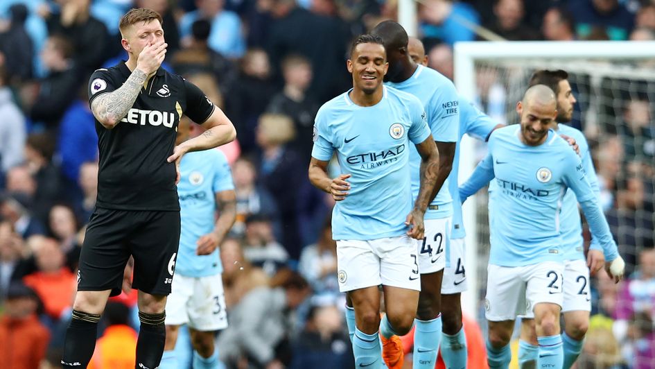Swansea were heavily beaten by Manchester City last time out