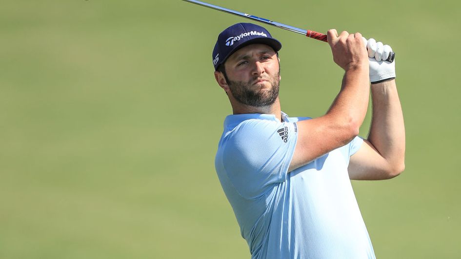 Jon Rahm shares the lead in Dubai