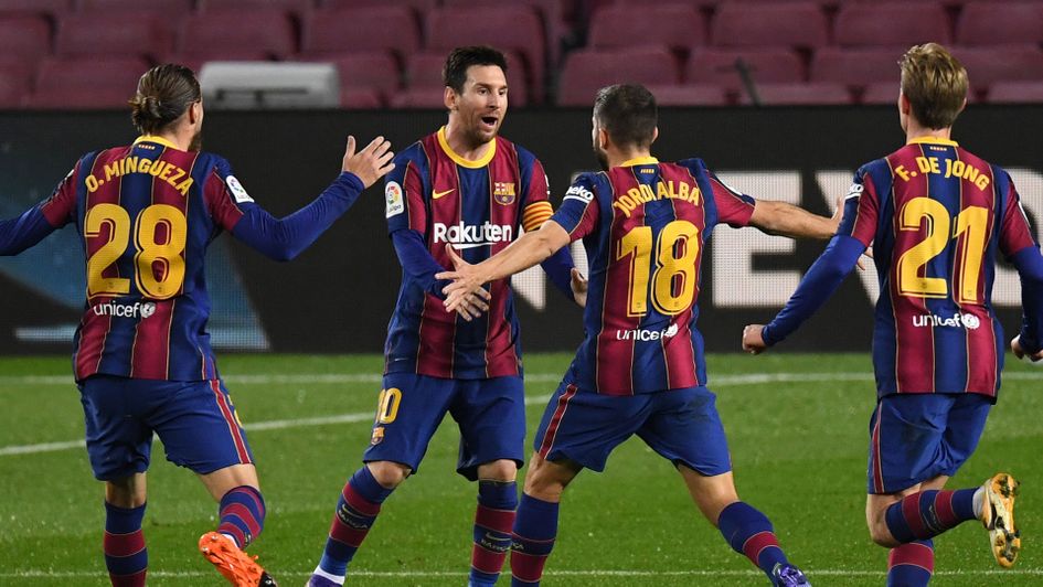 Lionel Messi insists he is now happy at Barcelona