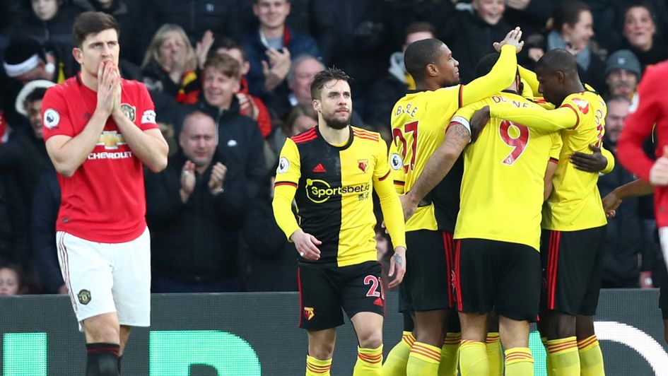 Harry Maguire in shock as Manchester United lose at Watford