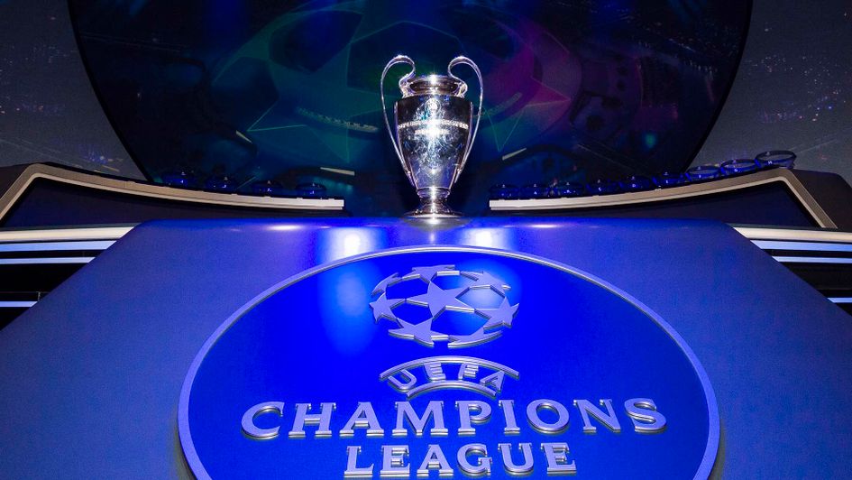 The Champions League trophy