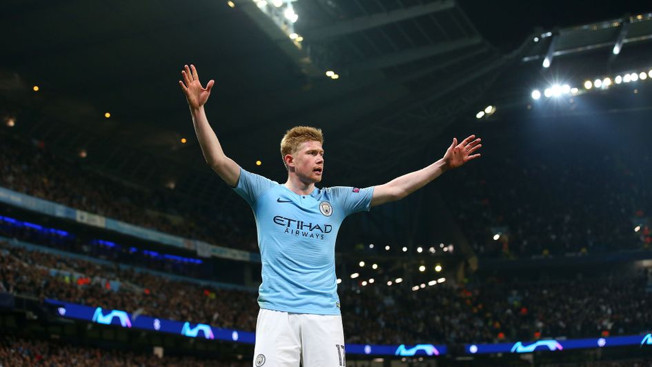 Manchester City midfielder Kevin De Bruyne
