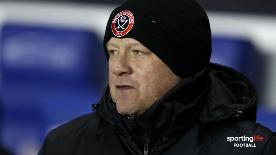 Sheffield United's Chris Wilder