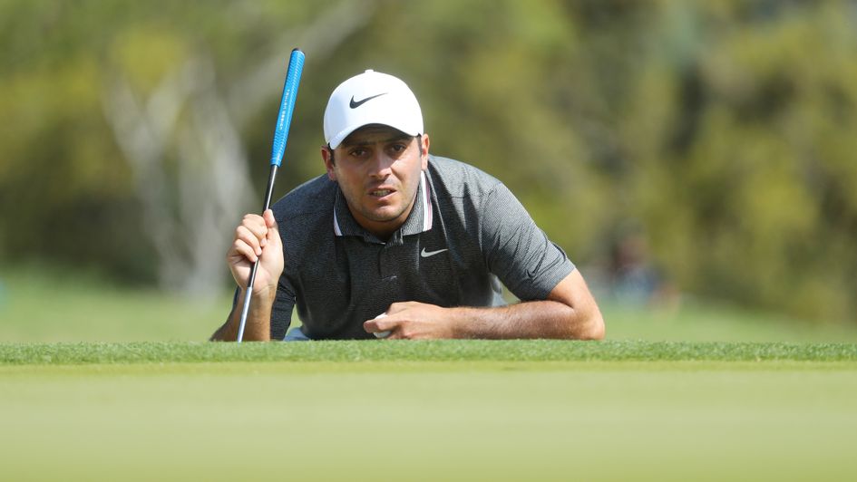 Francesco Molinari in action at the WGC-Match Play in Texas