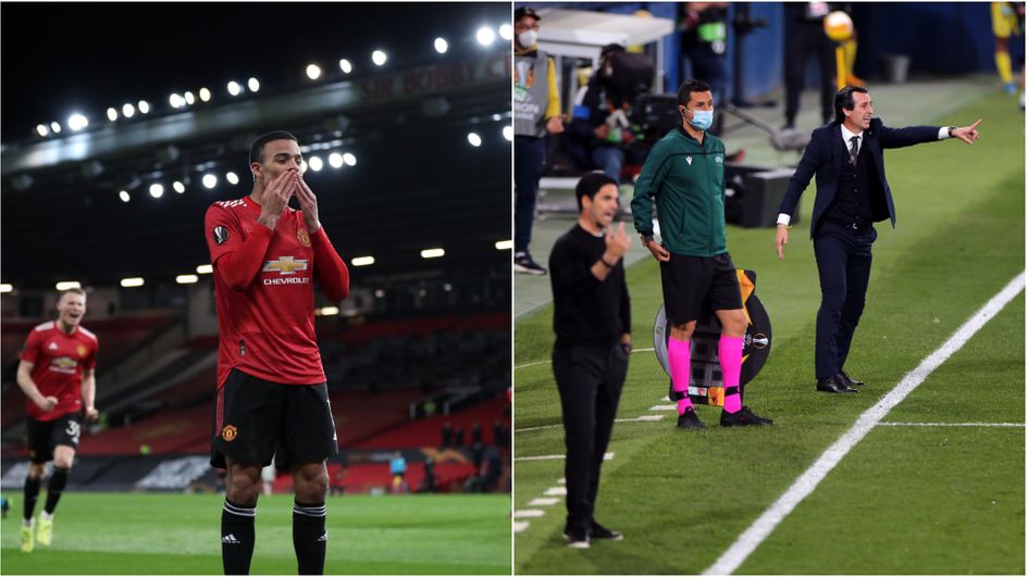 Europa League round-up: Man Utd hit Roma for six, Arsenal beaten in Villarreal