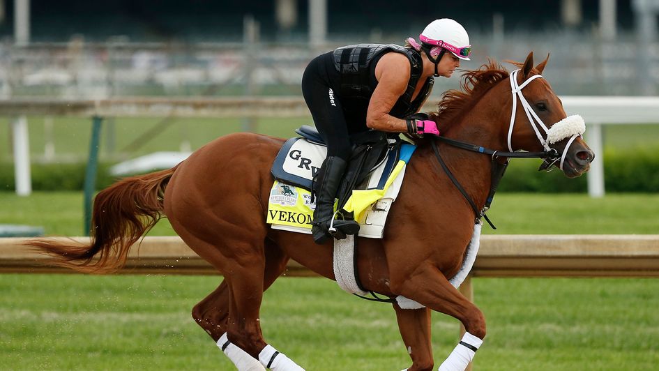 Vekoma warming up for the 2020 Breeders' Cup