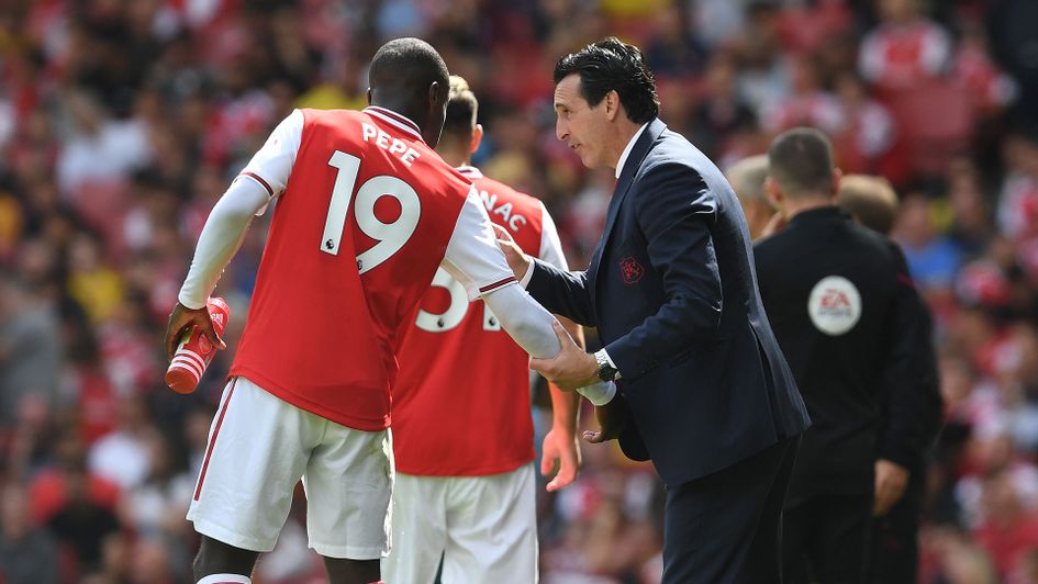 Unai Emery handed a home debut to Nicolas Pepe